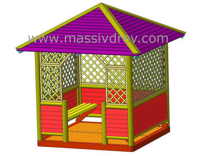wooden pavilions comfort