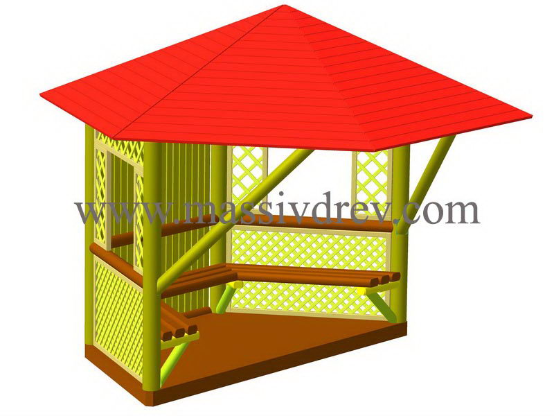 wooden pavilions Prestige