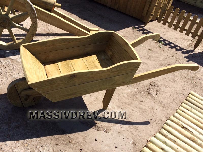 Decorative wheelbarrow