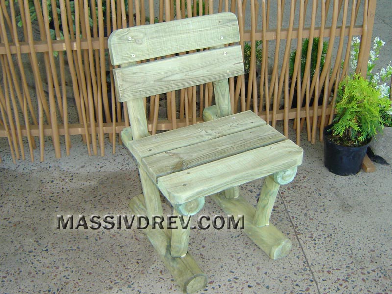 стул деревянный L50